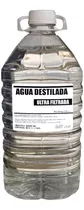 Agua Destilada Desmineralizada Ultra Filtrada X 5 Litros