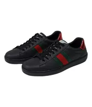 Zapatillas Gucci Ace Negras Hombre