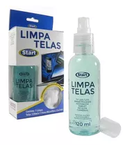 Start Limpa Telas 120ml Com Pano Microfibra Cor Azul Claro