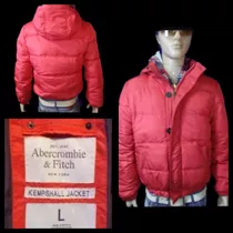 Campera Abercrombie De Pluma Abrigadisima Talle M/l