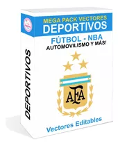 Pack Vectores Escudos Futbol Nba Autos Logos Editables