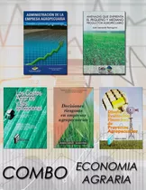 Combo Libros Economia Agraria (orientacion Grafica + Efa)