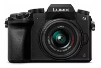 Panasonic Lumix Kit G7 + Lente 14-42mm + Lente 45-150mm Dmc-g7w Sin Espejo Color  Negro 