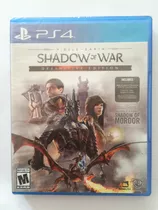 Middle Earth Shadow Of War Definitive Edition Ps4 100% Nuevo