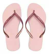 Ojotas Havaianas Originales Sparkle Mujer | Rosa Ballet