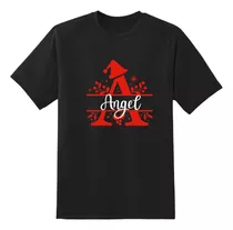 Remera Niña Niño Estampada Letra Navidad Nombre Logo