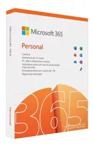 Microsoft Office 365 Personal 1 Usuário Com 1tb Na Nuvem