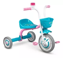 Triciclo Tico Tico Infantil De Menina Charm Rosa Nathor