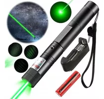 Caneta Laser Pointer Verde Potente Recarregável Ultra Forte