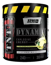 Tnt Dynamite Star Nutrition X 240 Gr Pre Entreno Sabor Citrus Slush