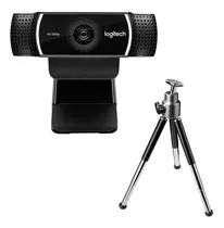 Câmera Webcam Streaming Full Hd Logitech C922