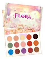 Paleta De Sombras Flora By Amorus Con 15 Tonos Color De La Sombra Beige