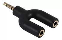 Splitter 3.5mm Divisor Auricular Microfono En Y Para Audio