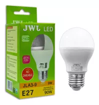 Foco Led Tipo Bulbo 9w Luz Cálida E27 20 Piezas Jwj