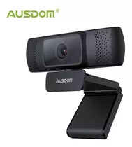 Webcam Hd 1080 Ausdom Af640 Fullhd Auto Focus Color Negro