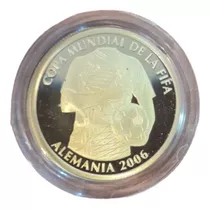 Ecuador Mundial De Futbol Alemania 2006 Moneda Un Sucre Oro