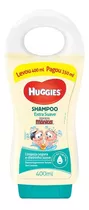  Shampoo Extra Suave Turma Da Mônica Huggies Leve 400ml Pague 350ml
