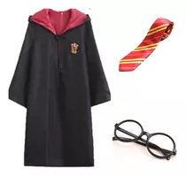 Traje Disfraz Harry Potter Gryffindor Capa+corbata Halloween