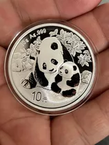 Moneda De Plata (99,9%), Panda Año 2024 - China