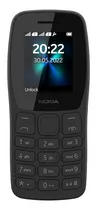 Nokia 110 - Radio - Dual Sim 4 Mb - Libre - Negro