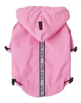 Puppia Hermosa Campera Impermeable Base Jumper Rosado Super