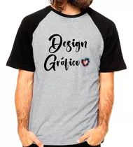 Camiseta Raglan Design Gráfico Ilustrator Photoshop Acrobat