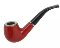 Pipa Simil Madera Haojue 14cm Curva Cigarro Tabaco Profesion