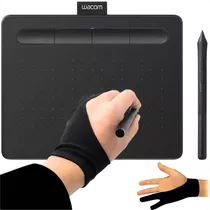 Kit Mesa Digitalizadora Wacom Intuos Ctl4100 + Luva Desenho