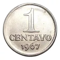 Brasil 1 Centavo 1967 - Km#575.1