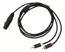 Cable Xlr A Divisor, Doble Hembra, De Baja Pérdida, Silencio