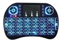 Mini Teclado Inalámbrico Airmouse Android Smart Tv Iluminado