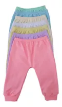 Kit 3 Calça Mijão Malha Canelada Bebe Infantil