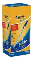 Boligrafo Bic 1mm Cristal Color Azul Caja X 50 Unidades Color Del Exterior Transparente