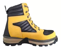 Bota Borcego Caterpillar Atack Dorado Urbano