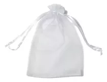 25 Bolsas Organza Tul Aprox 10x15 - 11x16 Souvenir Packaging