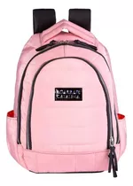 Mochila Urbana Agarrate Catalina Ac102 Color Rosa Diseño Liso 18l