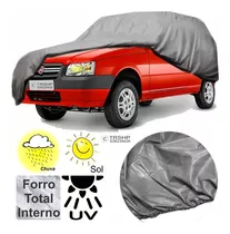 Capa Cobrir Carro Sol E Chuva Uno 2008 Mille Fire ( Anti Uv 100% Forrada * )