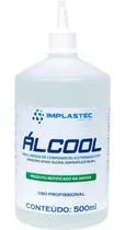 Álcool Isopropilico Puro 99,8% 500 Ml Limpador Implastec