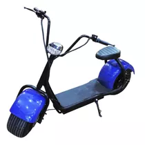 Moto Scooter Eléctrica E-bike Bateria Recargable Rueda Ancha