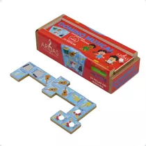 Dominó Infantil Musical Jogo De Mesa Brinquedo Educativo