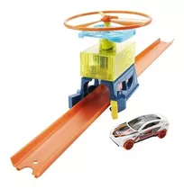 Pista Hot Wheels Conjunto Drone Track Builder Hdx76 Mattel Cor Outro