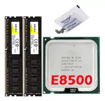 Kit Processador Core 2 Duo E8500 3,16ghz + Ddr3 8gb (2x 4gb)