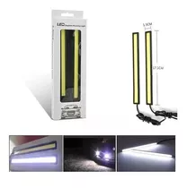 X2 Tira Barra Luz Led Alto Brillo Neblineros Adhesivo Auto