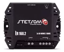 Amplificador Stetsom Ir160.2 Iron 160w Rms 2 Canais