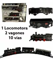 Locomotora + Vagones + Vias + Tren De Carga Unicos + Calidad