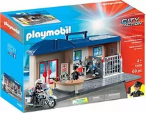 Playmobil Toma A Lo Largo Comisaría De Policía