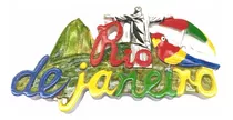 Imã Geladeira Decoração Lembrança  Do Rio De Janeiro Cristo 