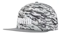 Gorra Puma Flatbrim Gris Solo Deportes