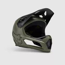 Casco Bicicleta Rampage Ceshyn Helmet Verde Oliva Fox Talla M