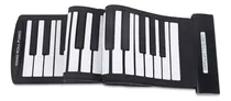 Portátil 61 Teclas Flexible Roll-up Piano Usb Midi Electróni